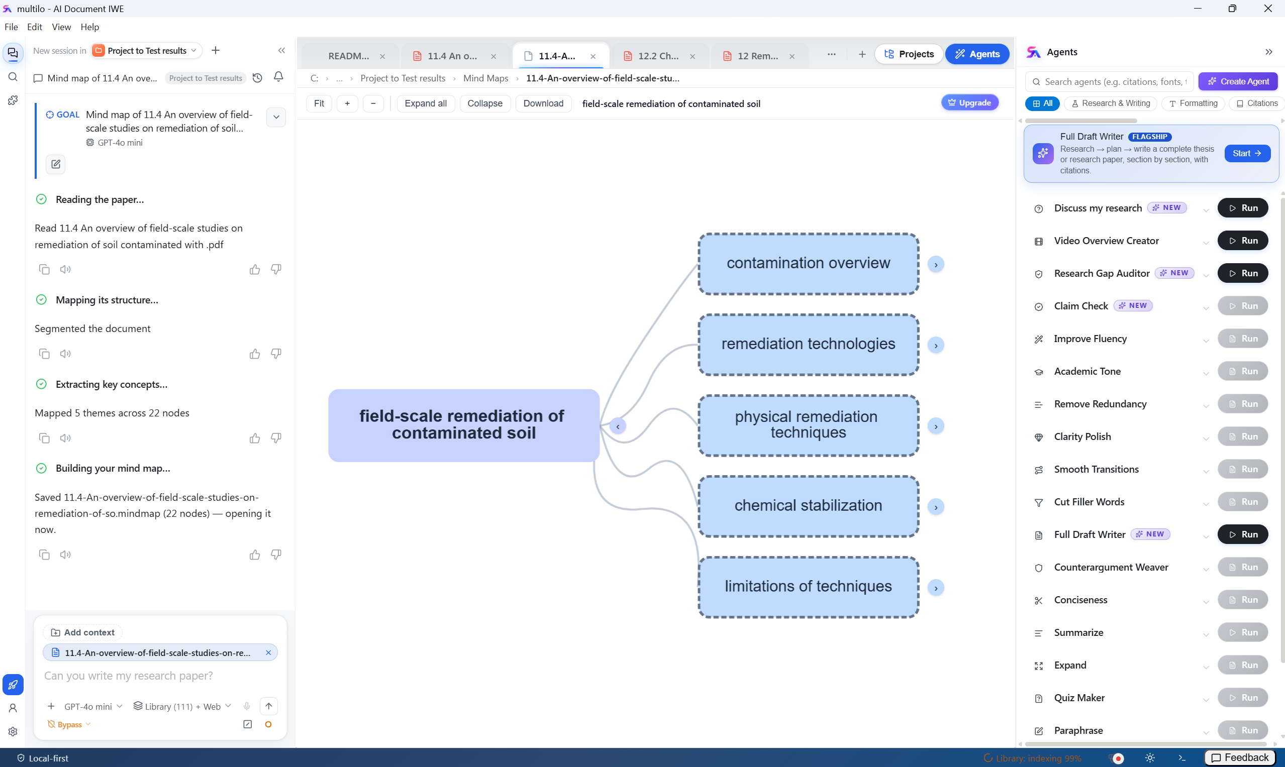 Mind Map screenshot 1
